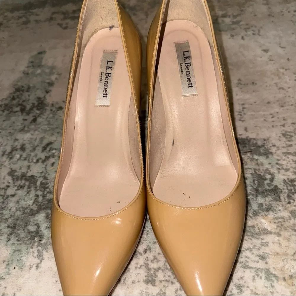 LK Bennett Beige Women's Heels